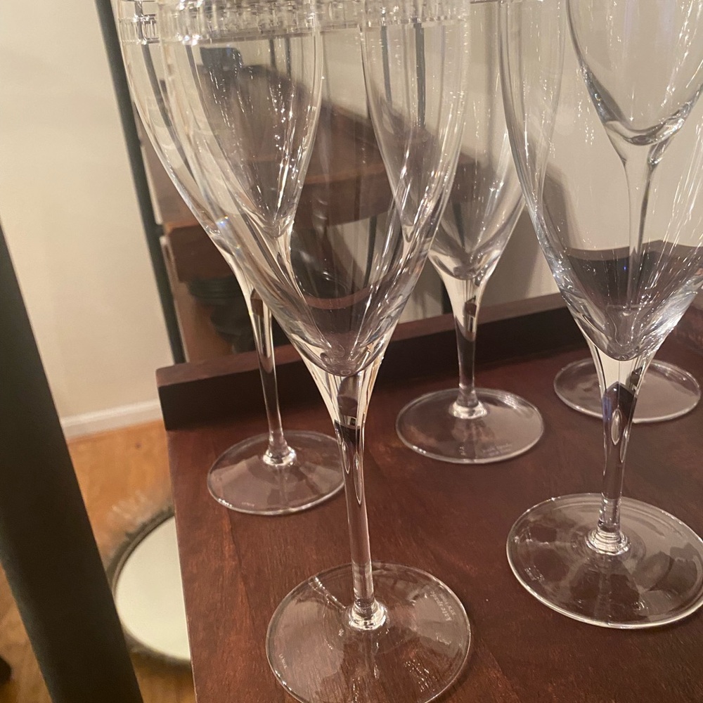 New Kate Spade Champagne Flutes